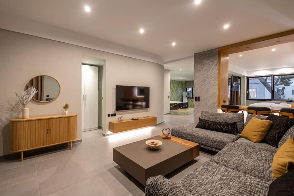 Smaragdi Luxury Jacuzzi Apartment Noho Premium Living アテネ エクステリア 写真